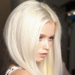 Платиновый цвет волос — выбор достойных женщин (51 фото) Серебристо платиновый цвет волос